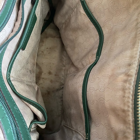 ** SOLD ** MICHAEL KORS Jet Set East West Green - Picture 6 of 8